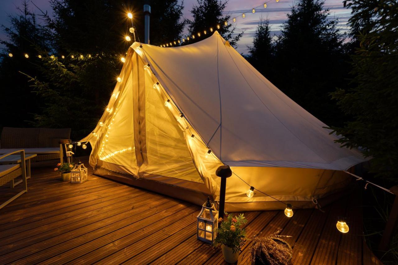 Kuusehaldja Glamping Hotel Kohila Buitenkant foto