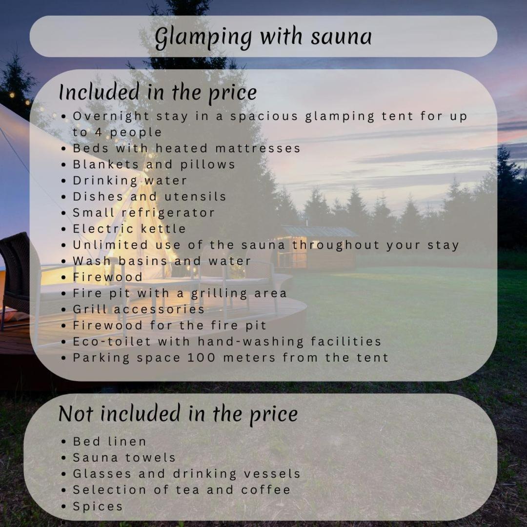 Kuusehaldja Glamping Hotel Kohila Kamer foto