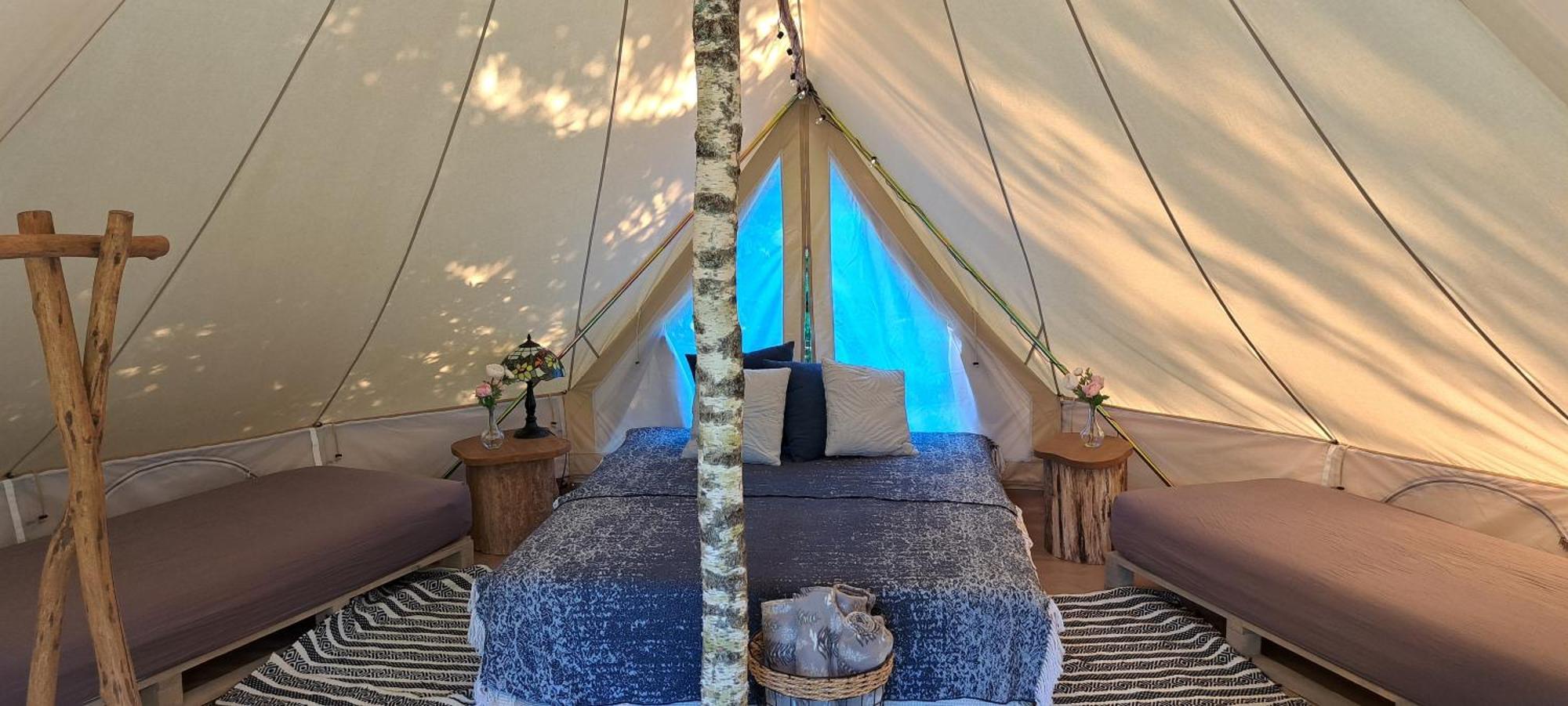 Kuusehaldja Glamping Hotel Kohila Kamer foto